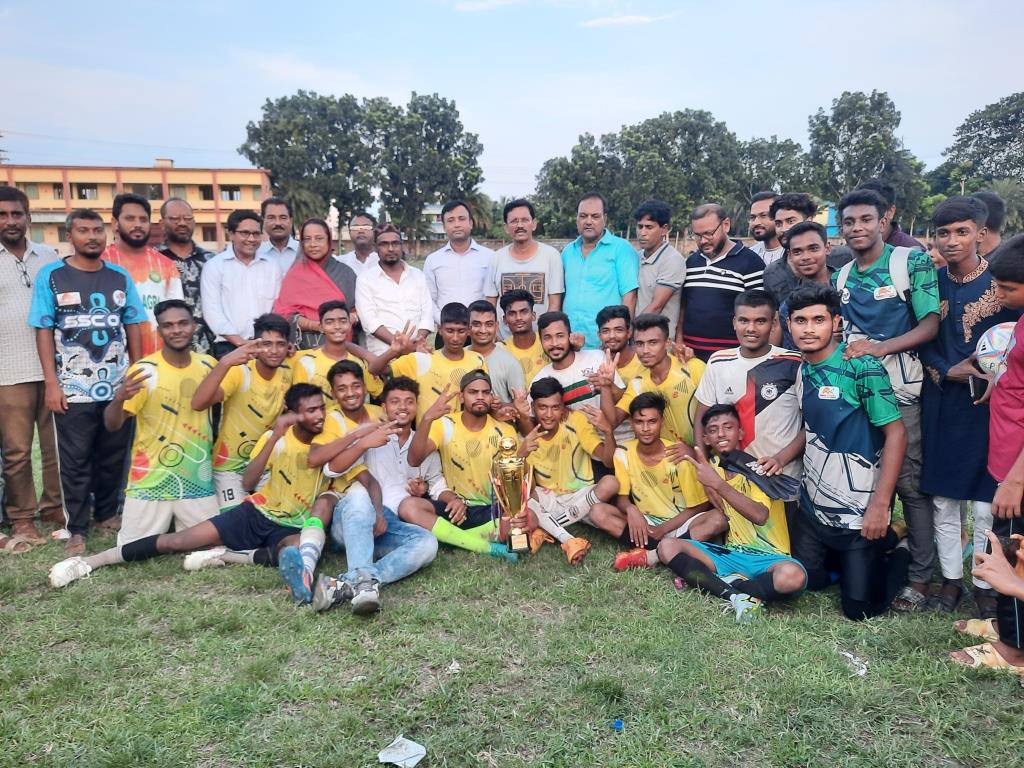 হাসাদাহকে হারিয়ে জীবননগর পৌরসভা চ্যাম্পিয়ন