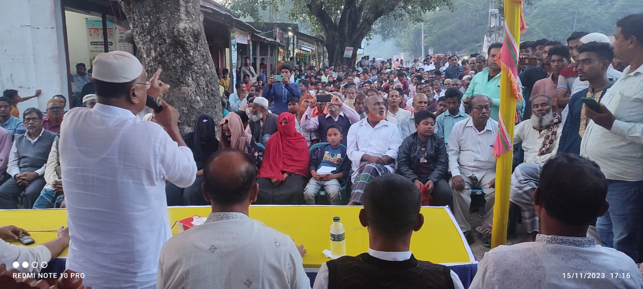 আলমডাঙ্গার কুমারী ইউনিয়ন আ.লীগের জনসভায় আসাদুল হক বিশ্বাস