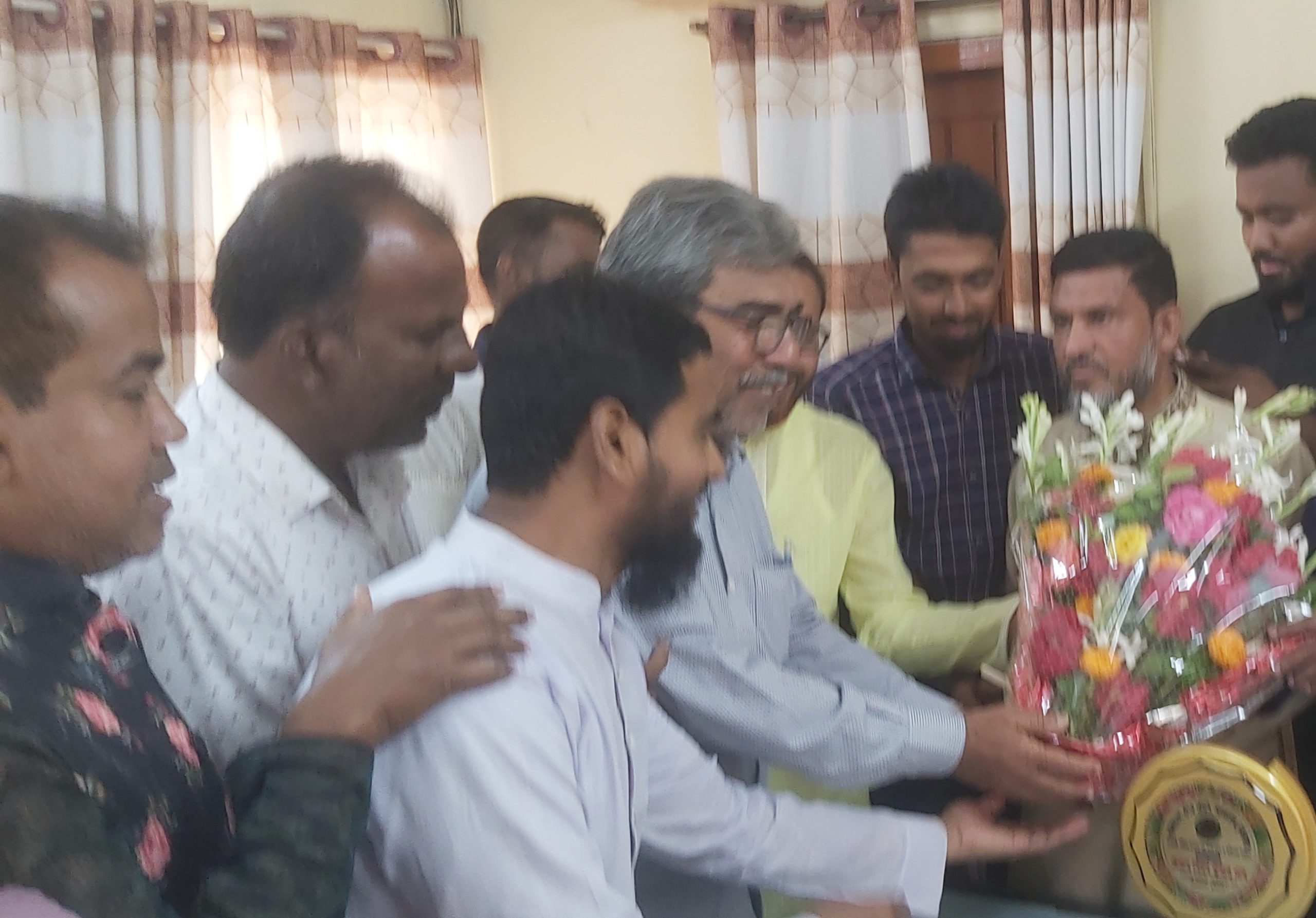 সাংবাদিক হামিদুল আজমের ৬৮তম জন্মদিন পালন