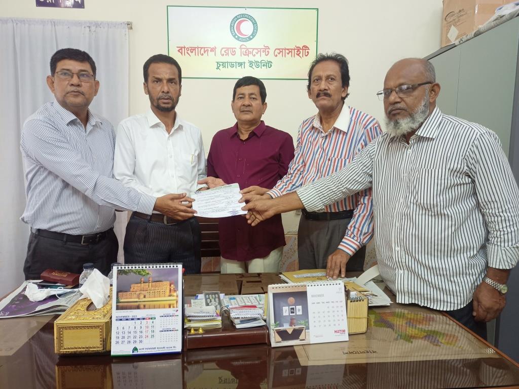 চুয়াডাঙ্গা রেডক্রিসেন্ট ত্রি-বার্ষিক নির্বাচনে ৭টি মনোনয়নপত্র বৈধ ঘোষণা