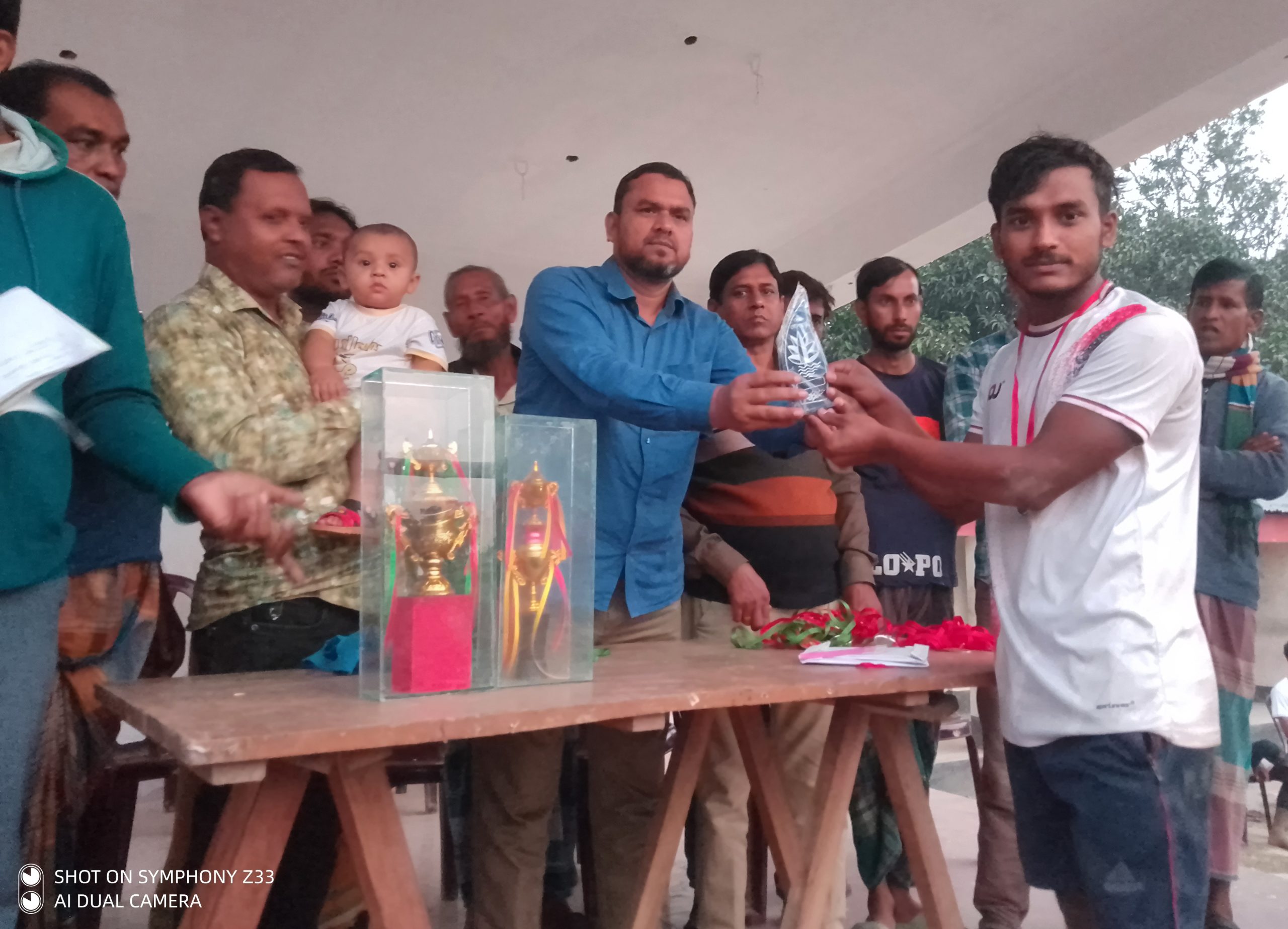 গাংনীর জুগিন্দা ফুটবল টুর্নামেন্টে রায়পুর একাদশ চ্যাম্পিয়ন