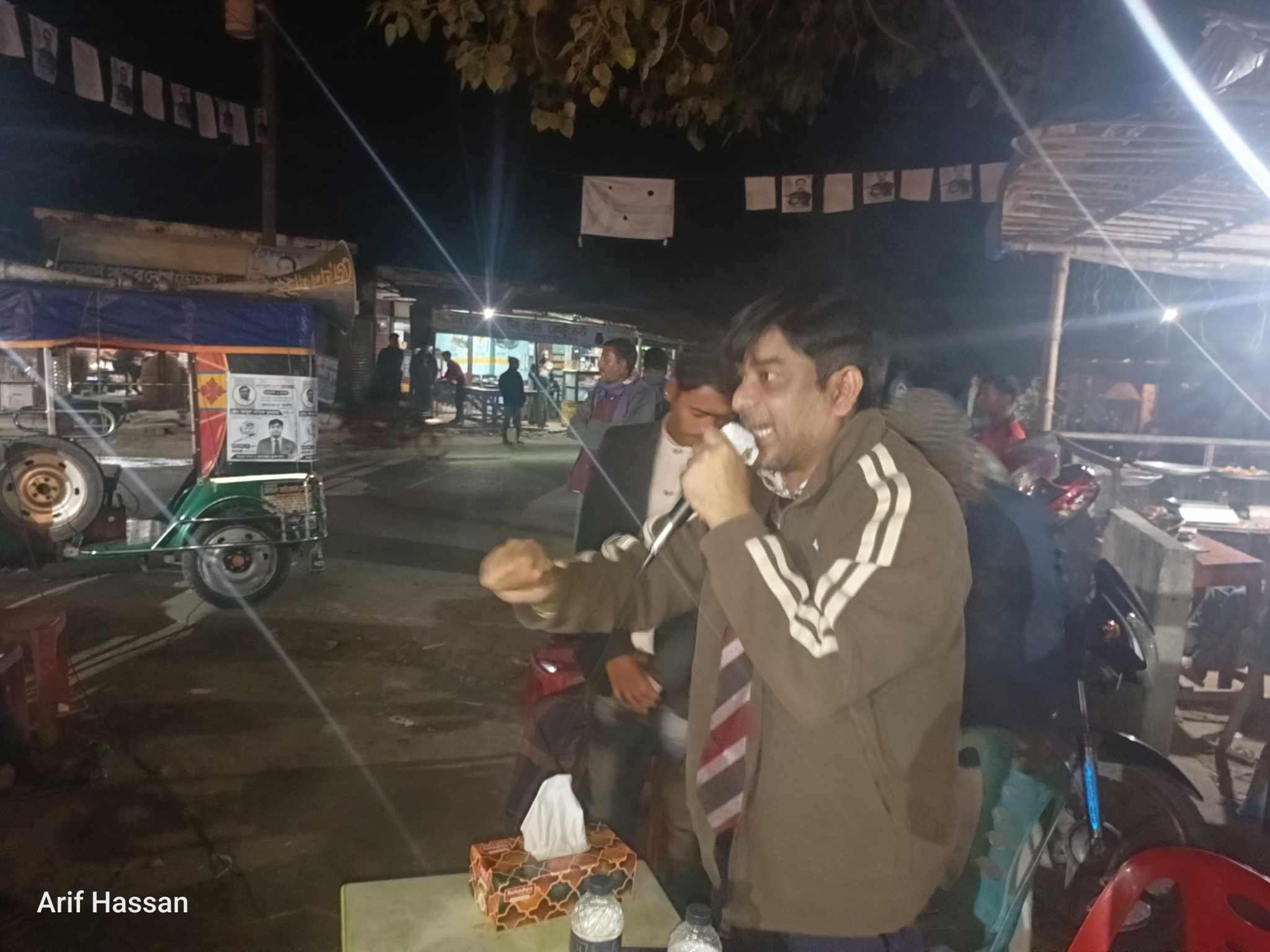 হিজলগাড়ীতে জাকের পার্টির গণসংযোগ