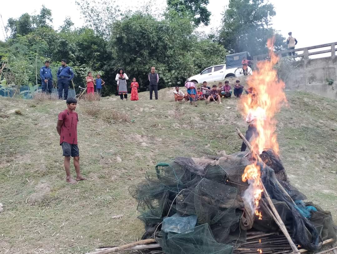 জীবননগর ভৈরব নদে বাধ অপসারণ, চায়না দোয়াড়ি জাল ধ্বংস