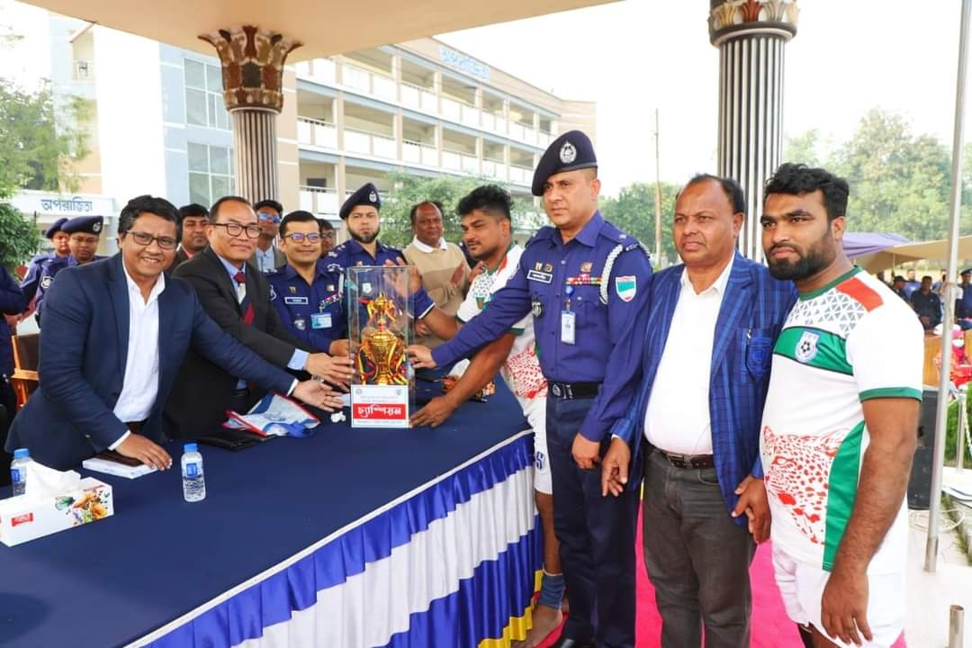 চুয়াডাঙ্গায় পুলিশ সুপার কাপ কাবাডি প্রতিযোগিতা