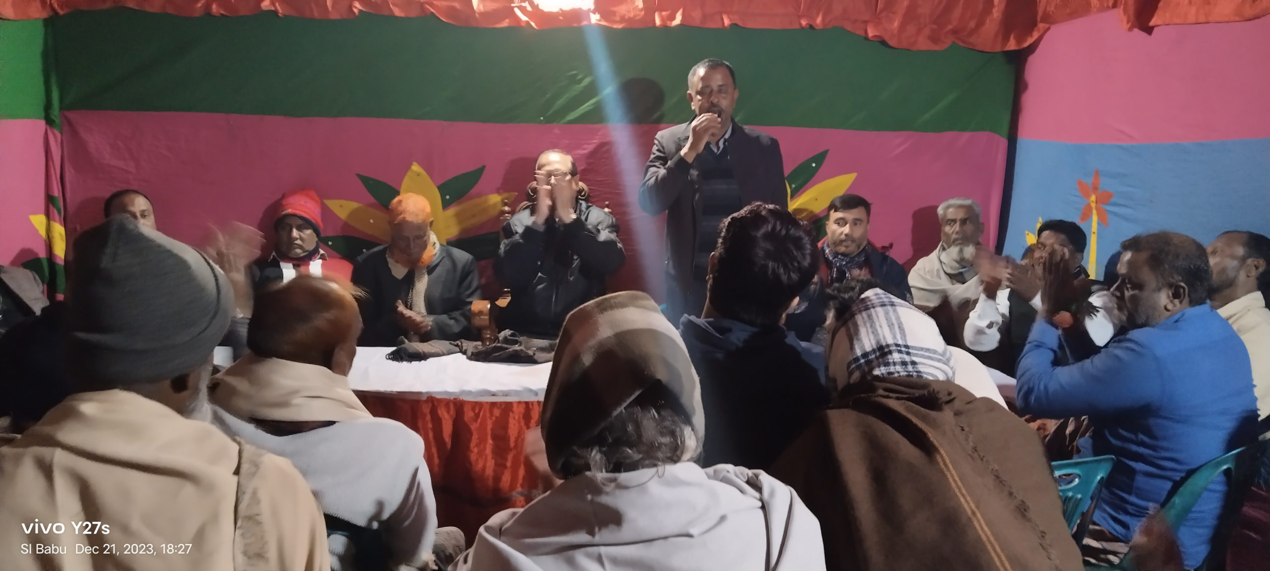 মেহেরপুরের বলিয়ারপুরে নৌকার নির্বাচনী অফিস উদ্বোধন