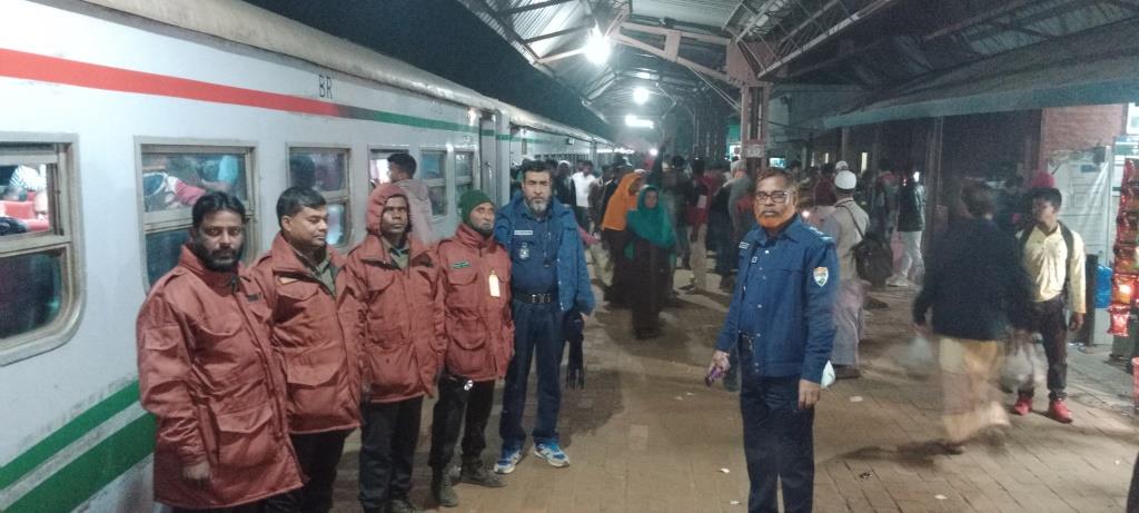 রাজনৈতিক সহিংসতা এড়াতে দর্শনা রেল পুলিশের ব্যাপক তৎপরতা