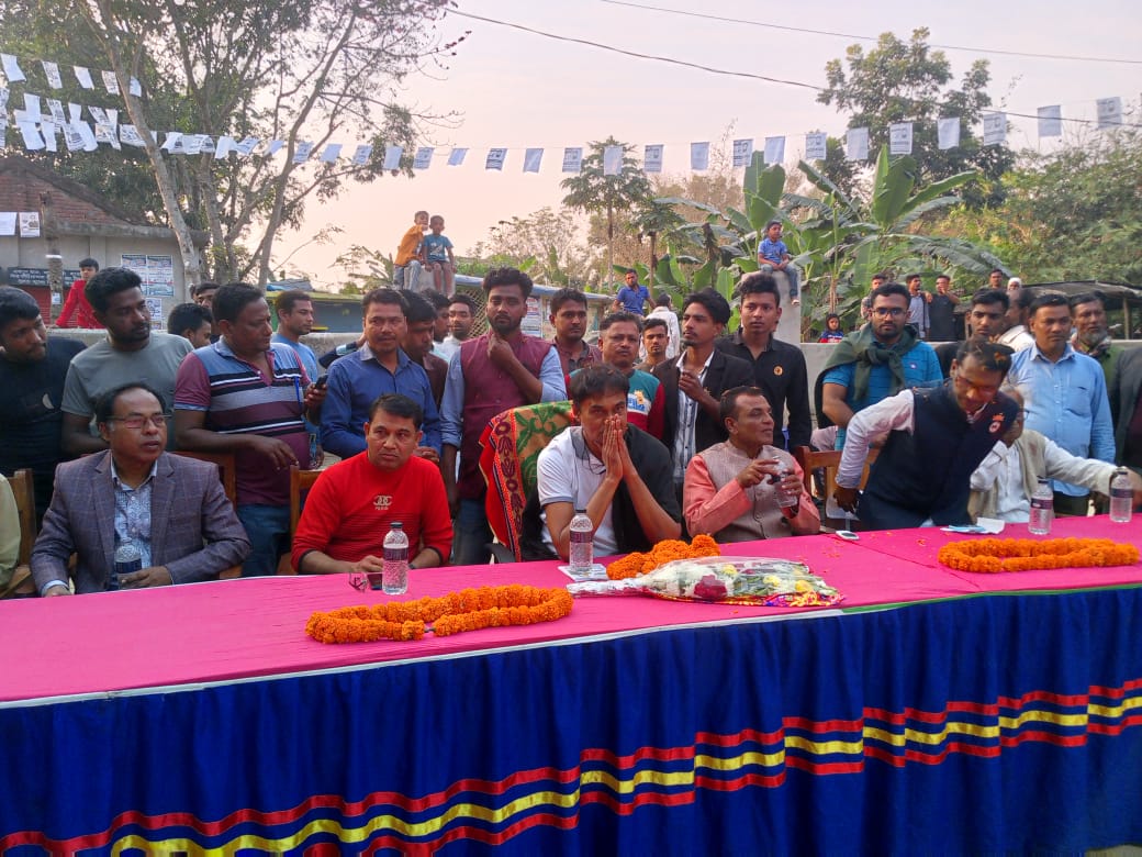 মাখালডাঙ্গা ইউপি নির্বাচন উপলক্ষে যুবলীগের কর্মীসভায় নঈম জোয়ার্দ্দার