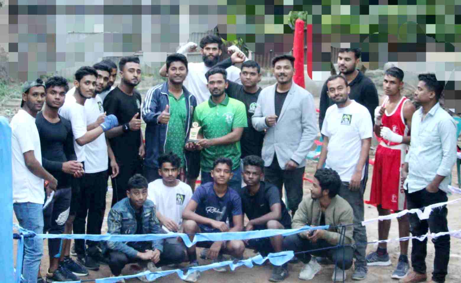 স্বয়ম্ভর ক্রীড়া কুঠি বক্সিং ক্লাবের বক্সার রাকিব বিজয়ী