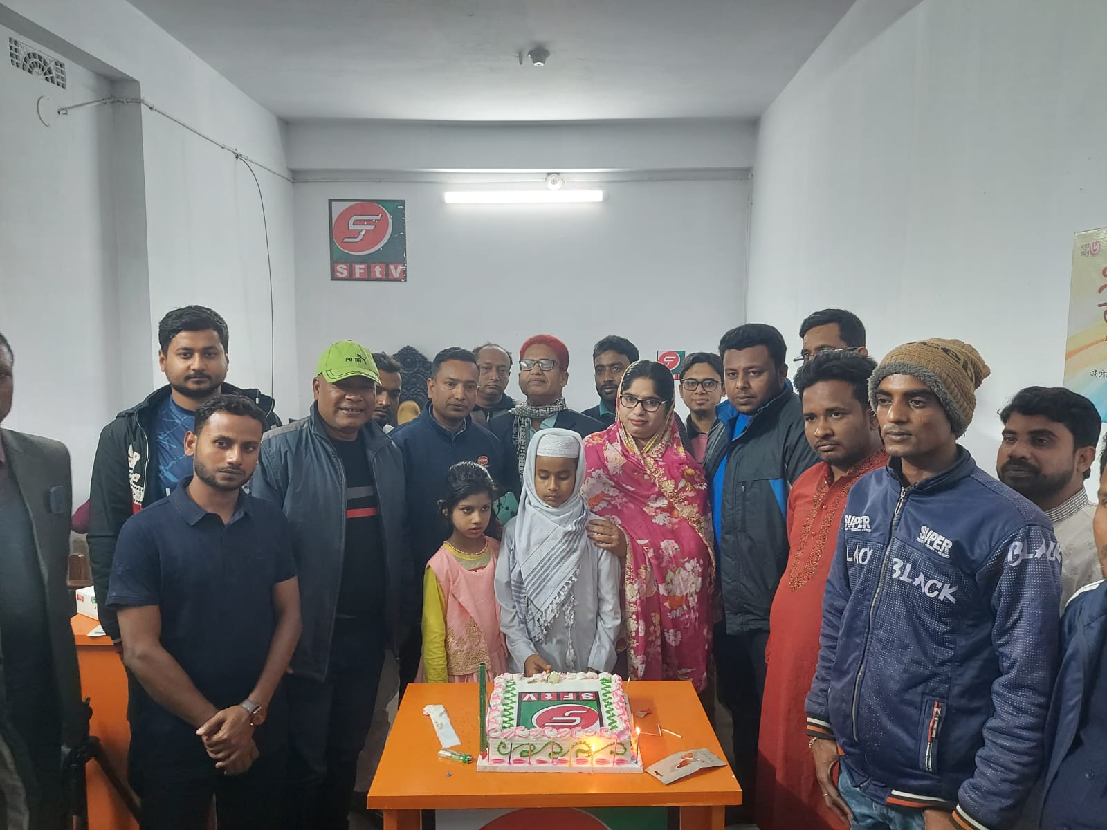 আলমডাঙ্গায় এসএফ টিভির ৬ষ্ঠ প্রতিষ্ঠাবার্ষিকী উদ্যাপন