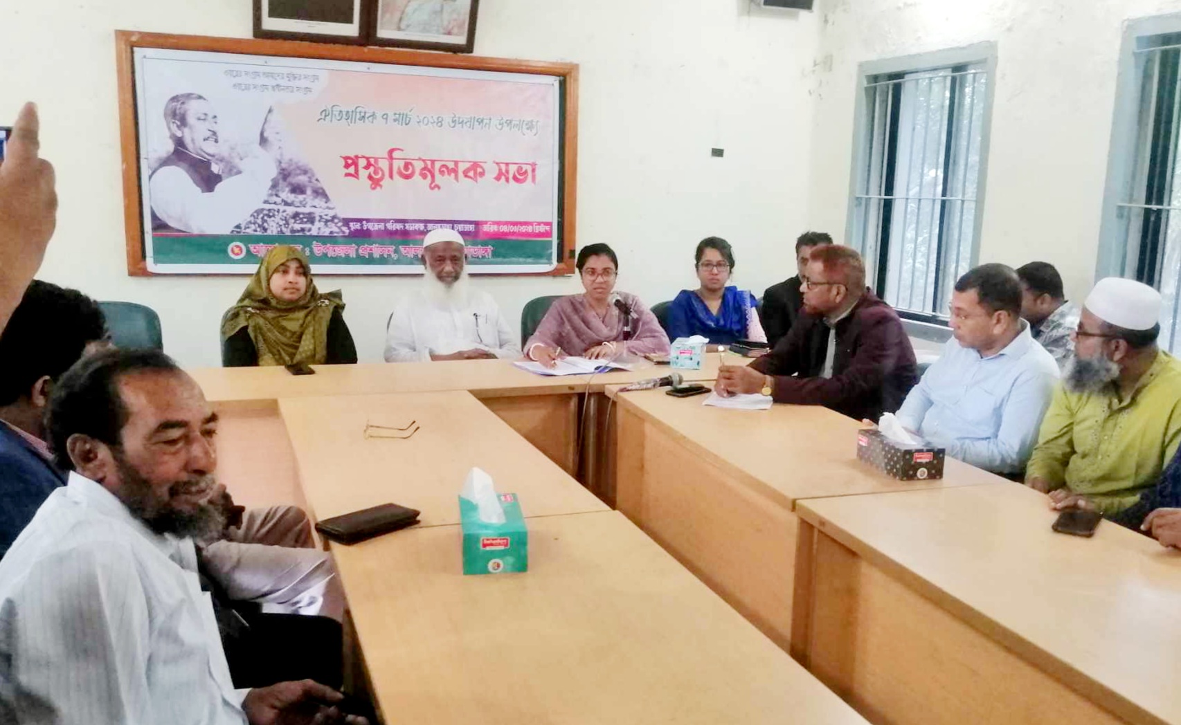 আলমডাঙ্গা ও জীবননগরে ৭ মার্চ উদ্যাপন উপলক্ষে প্রস্তুতিমূলক সভা