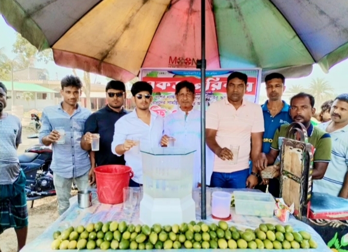 দামুড়হুদা ও দর্শনায় বিশুদ্ধ পানি ও শরবত বিতরণ