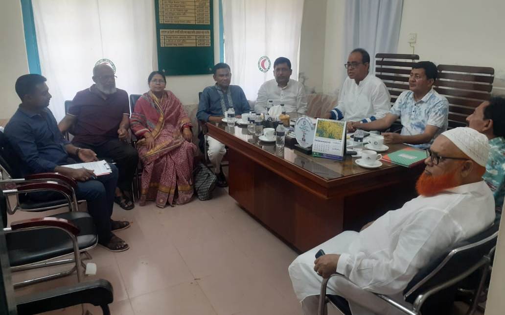 চুয়াডাঙ্গায় রেডক্রিসেন্টের প্রতিষ্ঠাবার্ষিকী পালনে সভা