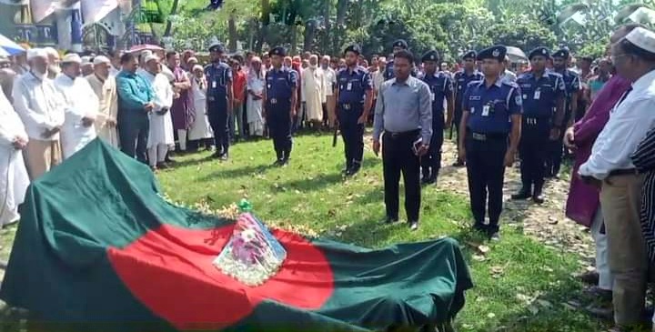 মেহেরপুরে বীর মুক্তিযোদ্ধার মৃত্যু, রাষ্ট্রীয় মর্যাদায় দাফন