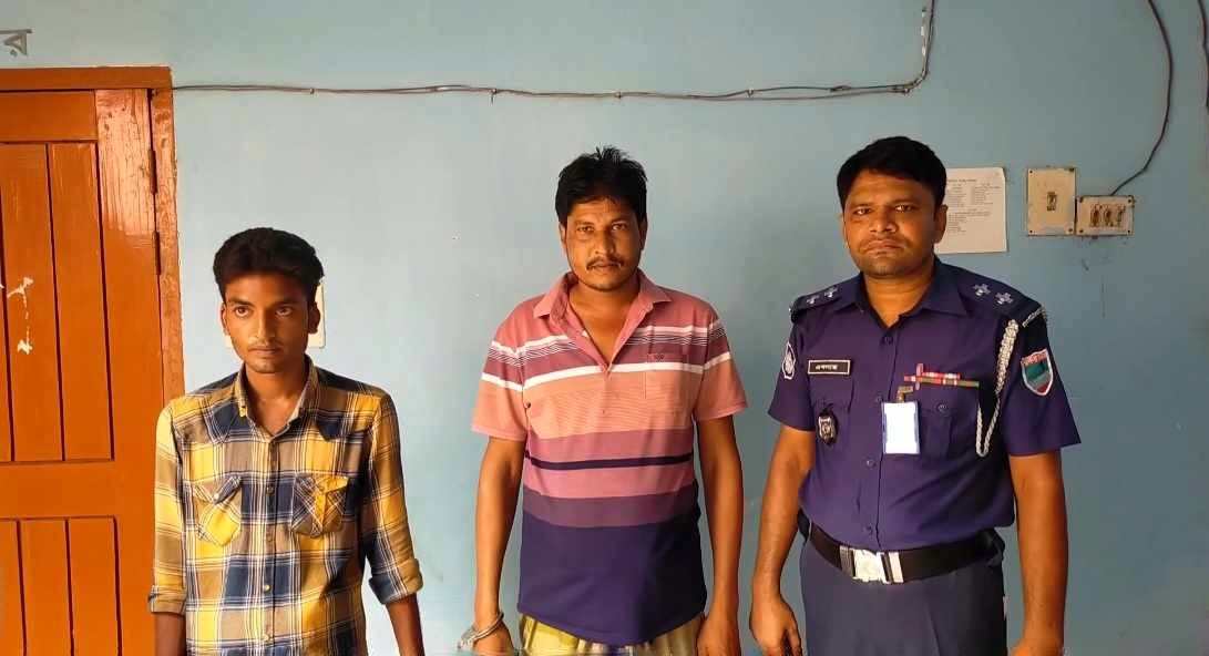 গাংনীতে ৭ গ্রাম হেরোইনসহ দুজন আটক