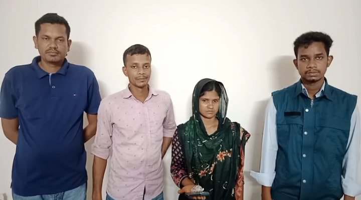 মেহেরপুরে হেরোইনসহ নারী মাদক ব্যবসায়ী আটক