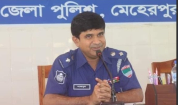 মেহেরপুর জেলা পুলিশের মাসিক কল্যাণ সভা অনুষ্ঠিত