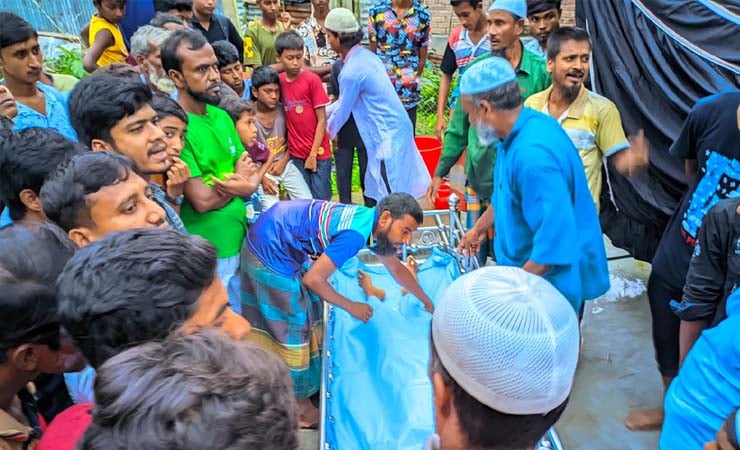 চুয়াডাঙ্গায় বিদ্যুৎস্পৃষ্টে কলেজছাত্রের মৃত্যু