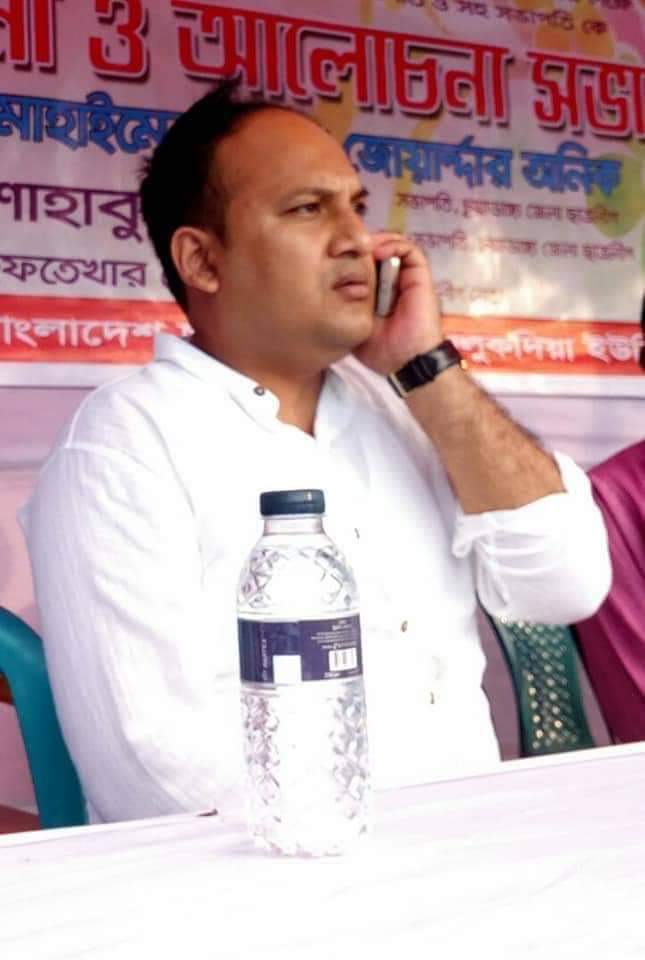 চুয়াডাঙ্গা ছাত্রলীগের সাবেক সভাপতি অনিককে মারা যাননি, তাকে মারধরও করা হয়নি