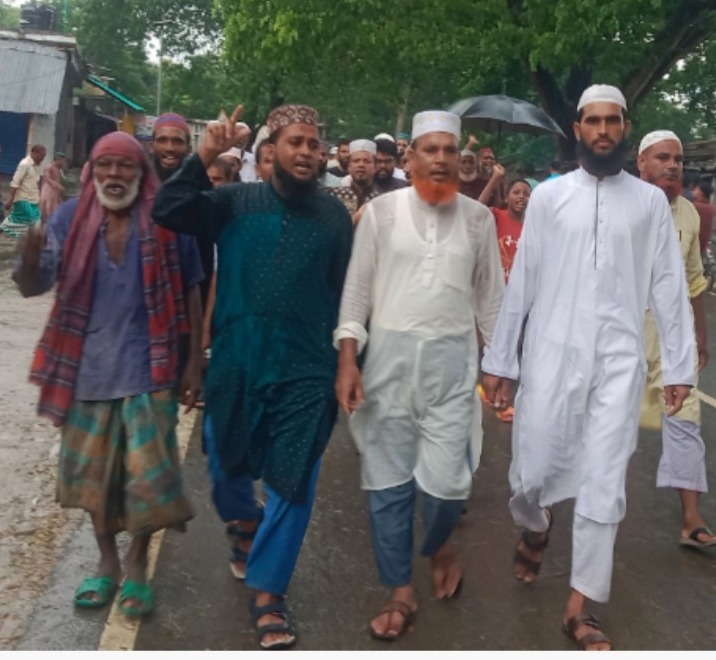 কুড়ুলগাছিতে জামায়াতের উদ্যোগে আনন্দ মিছিল ও দোয়া