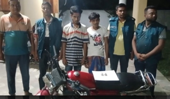 মেহেরপুরে ১০ গ্রাম হেরোইনসহ দুই মাদক ব্যবসায়ী আটক