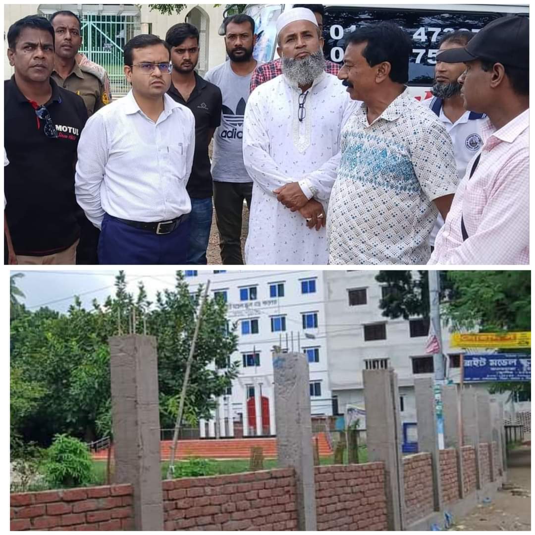 আলমডাঙ্গা শহীদ মিনারের চারপাশে ৭ ফুট প্রাচীর ঘেরার পরিকল্পনা স্থগিত