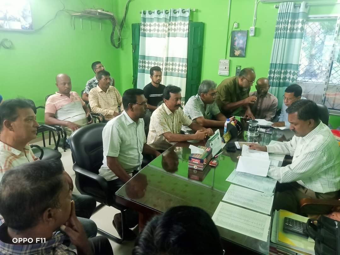 আলমডাঙ্গা সরকারি কলেজের নবাগত অধ্যক্ষের সাথে সুশীল সমাজের প্রতিনিধিদের মতবিনিময়