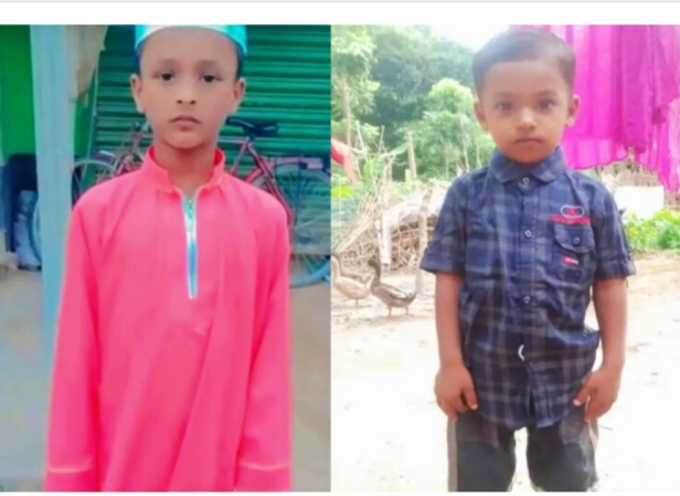 আলমডাঙ্গায় নদীতে ডুবে নিহত দুই শিশুর পাশাপাশি দাফন