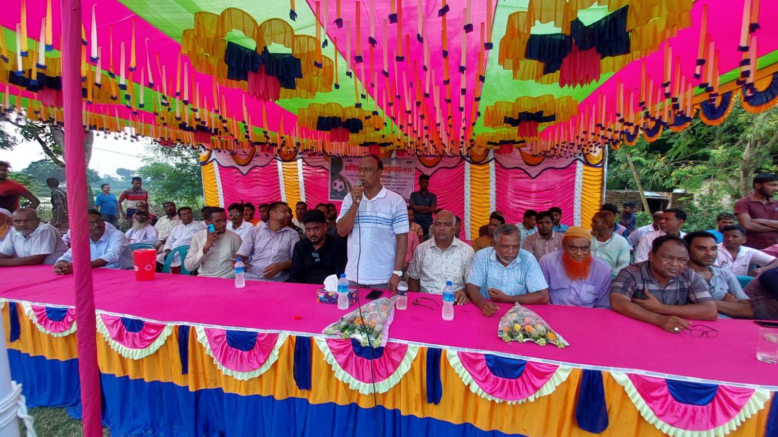 দামুড়হুদায় ভগিরথপুরে ফুটবল টুর্নামেন্ট উদ্বোধন