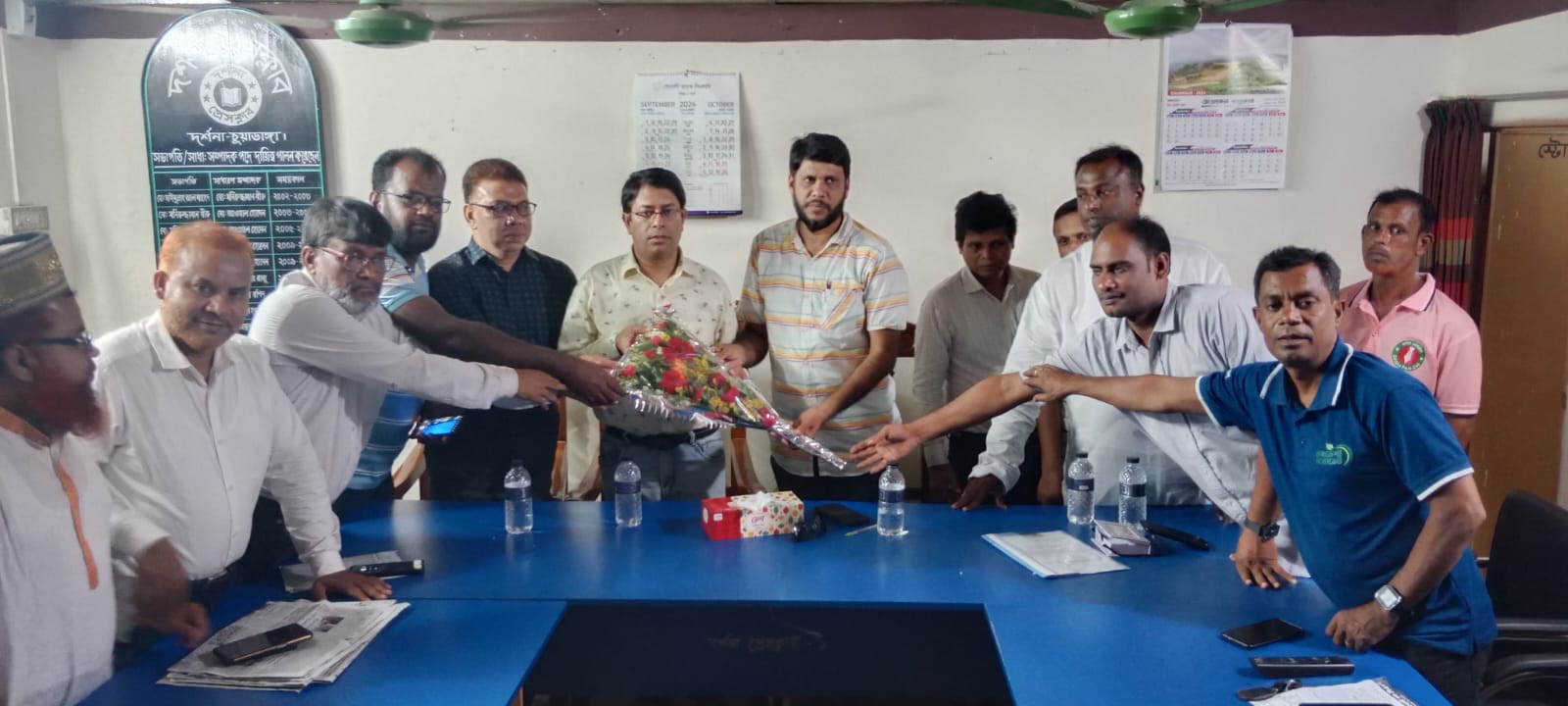কেরু অ্যান্ড কোম্পানির নবাগত ব্যবস্থাপনা পরিচালকের সাথে সাংবাদিকদের মতবিনিময়