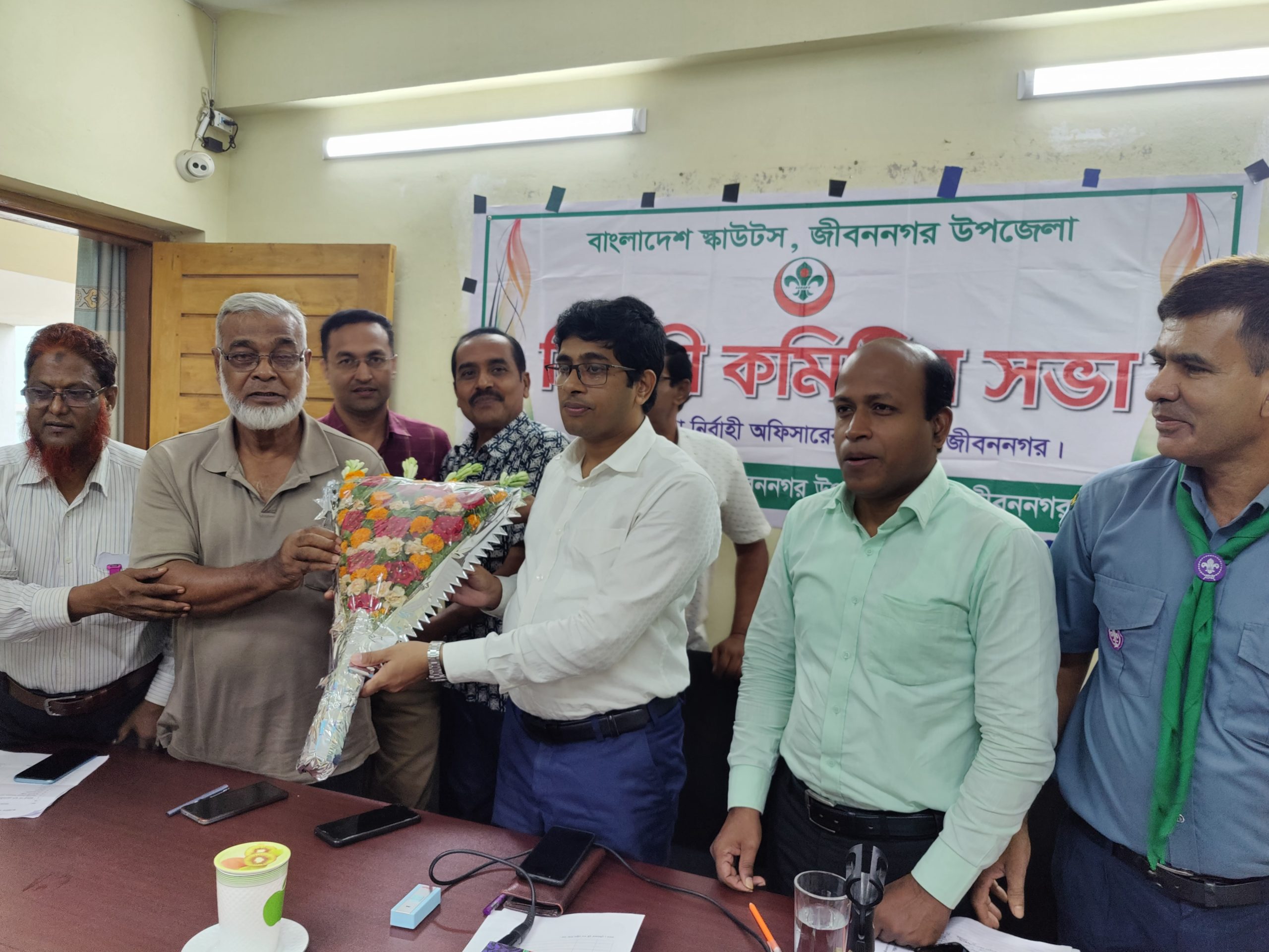 জীবননগর উপজেলা স্কাউটের নতুন কমিশনার কালাম