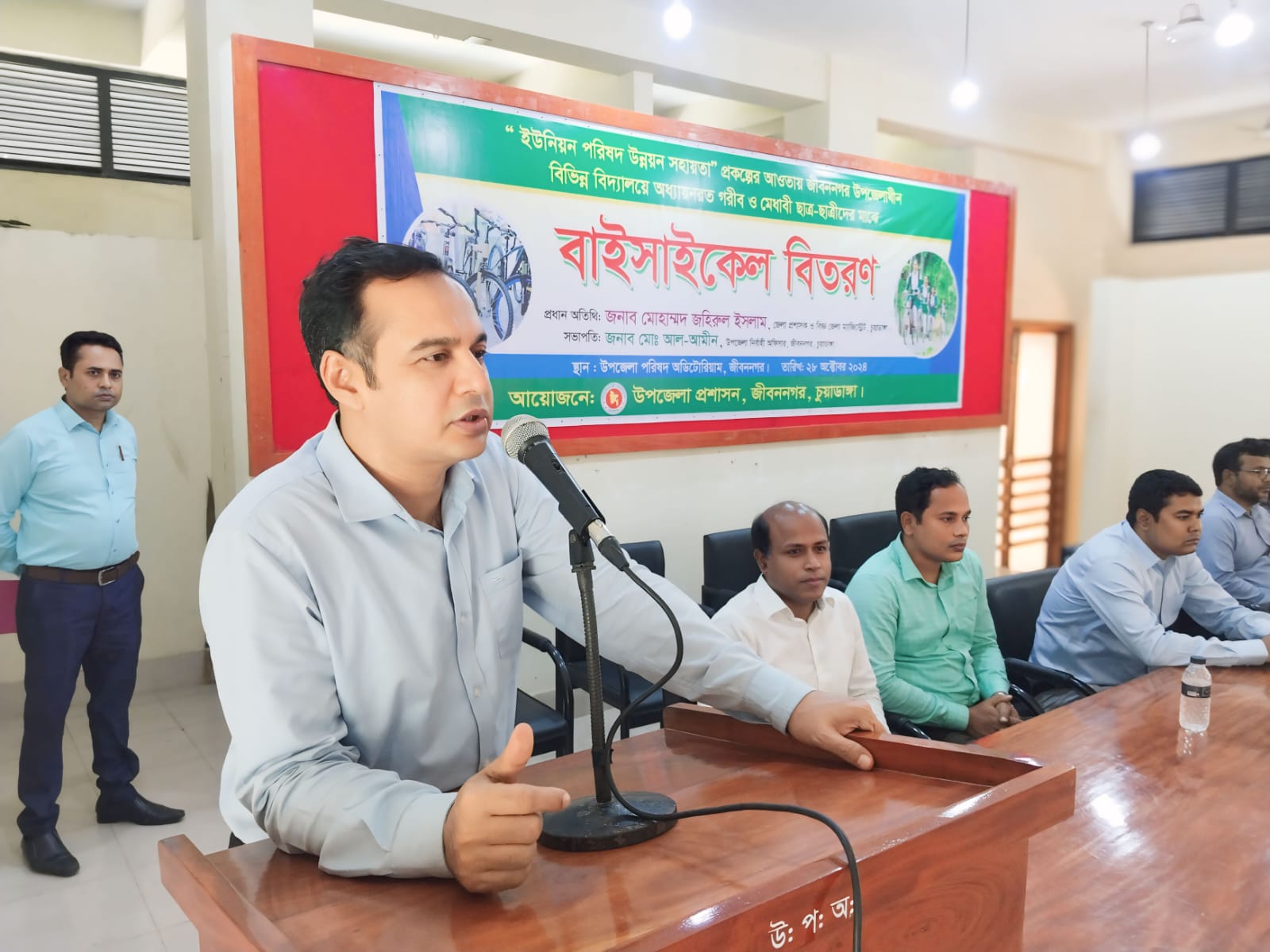 জীবননগরে ১৫৯ শিক্ষার্থী পেল বাইসাইকেল