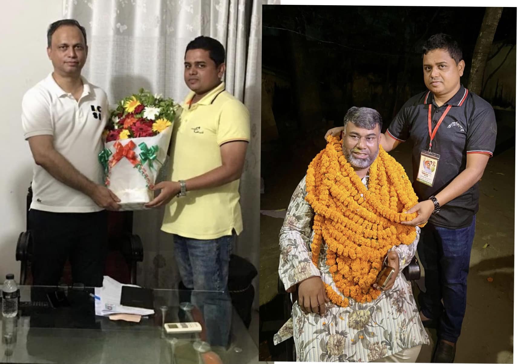 চুয়াডাঙ্গা জেলা বিএনপির নবনির্বাচিত নেতৃবৃন্দকে ছাত্রদলের শুভেচ্ছা