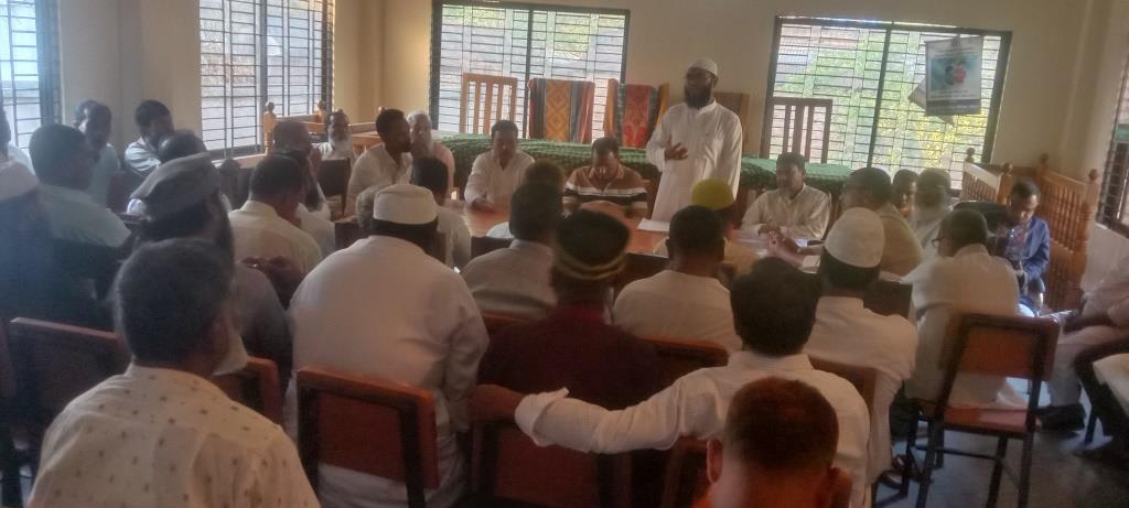 আন্দুলবাড়ীয়ায় বার্ষিক ইছালে ছওয়াব উপলক্ষে প্রস্তুতি সভা