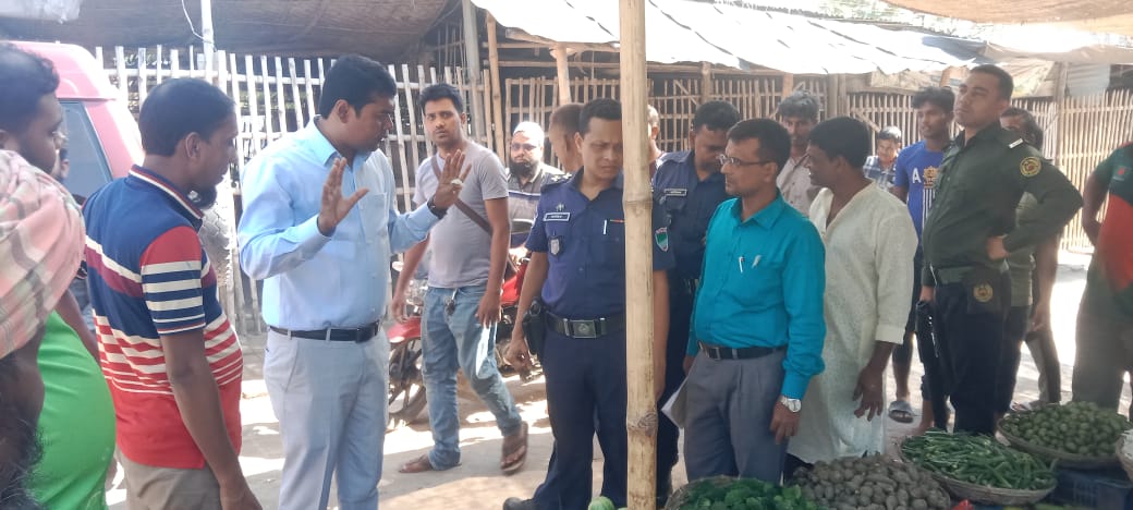 জীবননগরে এক আড়তদারকে জরিমানা