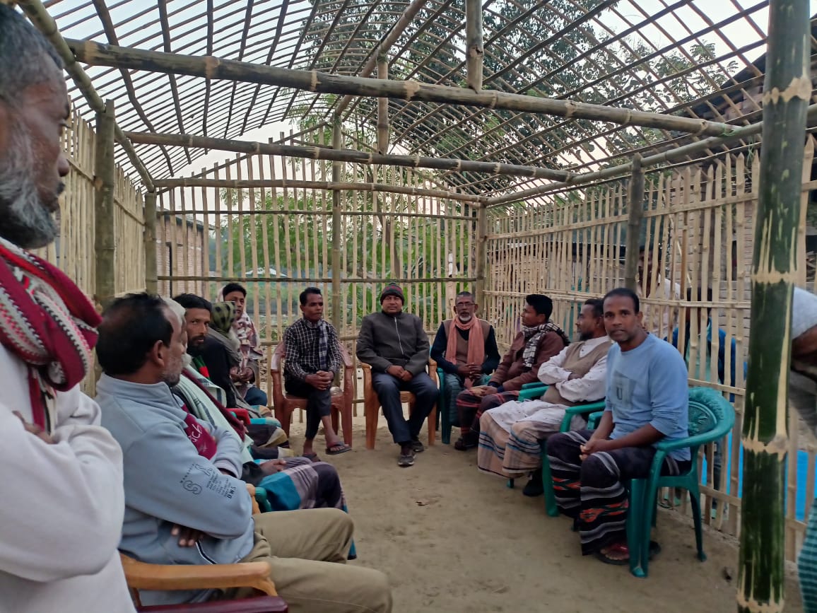 আলমডাঙ্গার বাঁশবাড়ীয়ায় কমিউনিটি পুলিশিং সভা