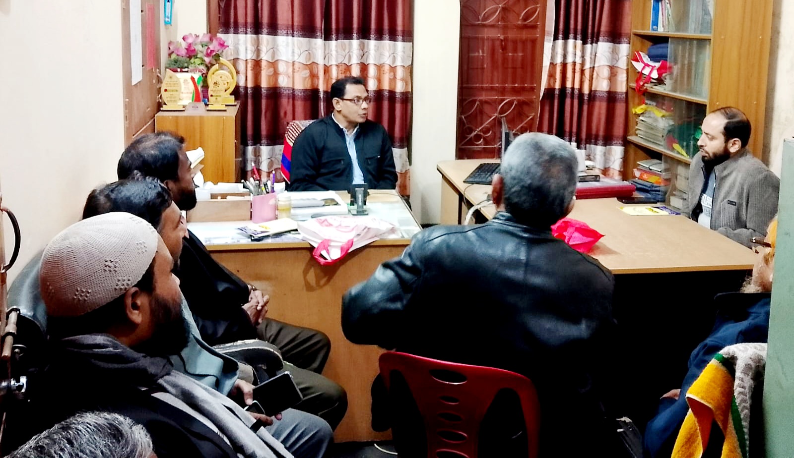 আলমডাঙ্গায় আফিয়া নুর ফাউন্ডেশনের বৃত্তি পরীক্ষা বিষয়ে মতবিনিময়