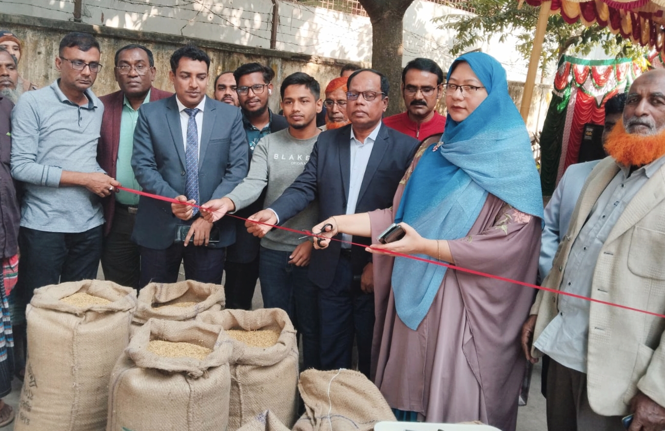 মেহেরপুরে সরকারিভাবে ধান-চাল ক্রয়ের উদ্বোধন