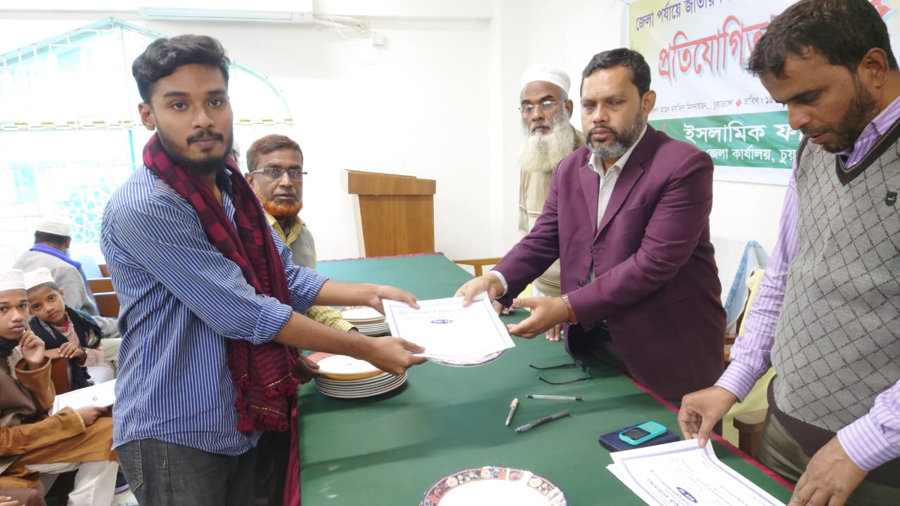 জাতীয় শিশু-কিশোর প্রতিযোগিতায় আলমডাঙ্গার স্বপ্নীলের কৃতিত্ব