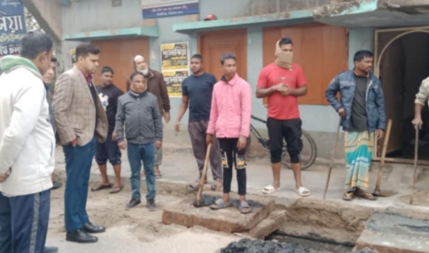 মেহেরপুরে পরিষ্কার-পরিচ্ছন্ন ও মশক নিধন অভিযানের উদ্বোধন