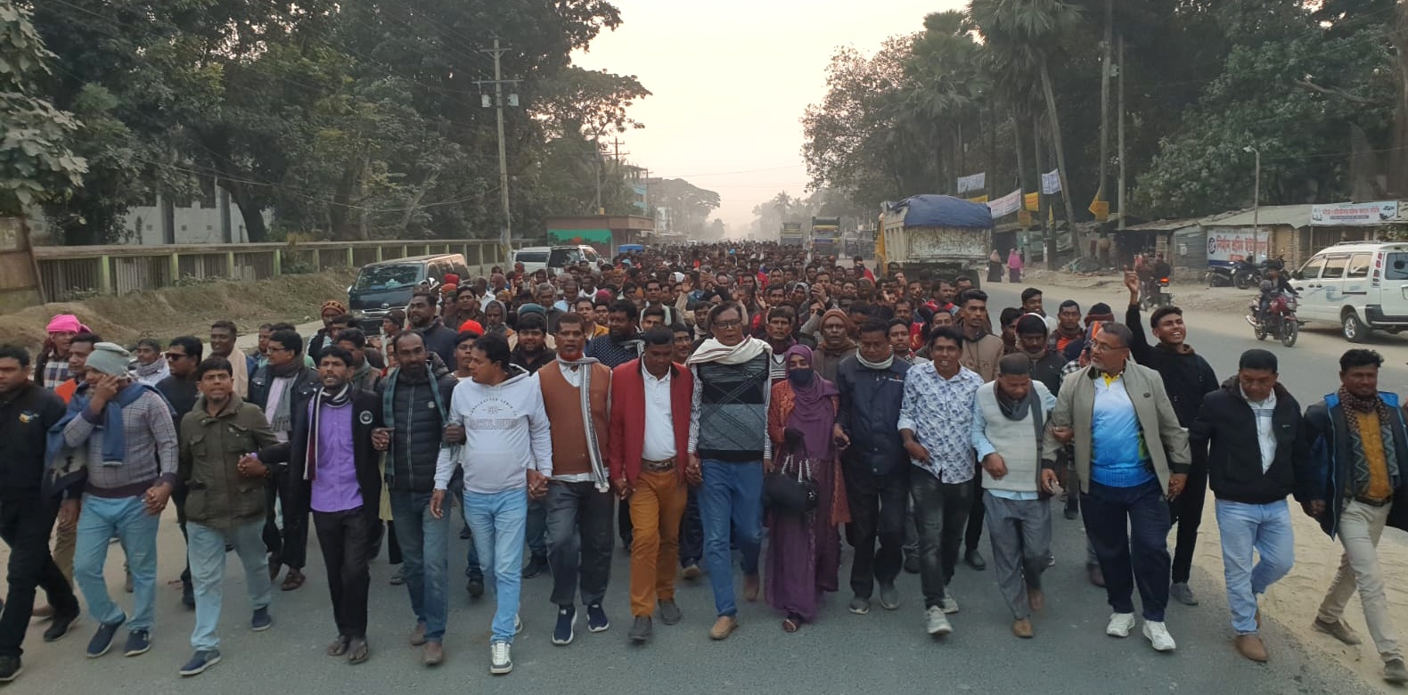 গাংনীতে বিএনপির আনন্দ মিছিল