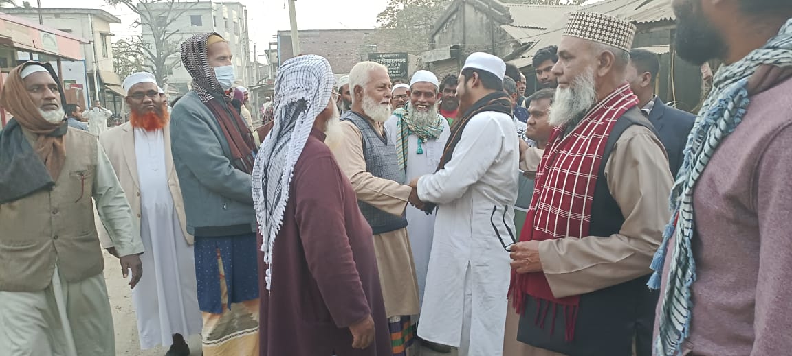 চুয়াডাঙ্গায় জামায়াত নেতা রাসেলের গণসংযোগ