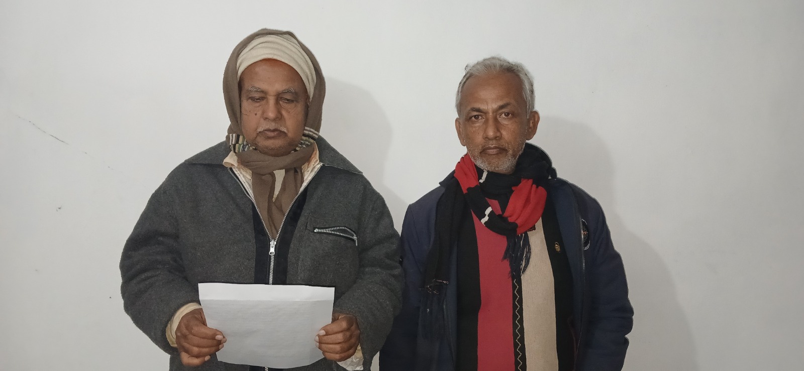 আলমডাঙ্গায় দুই ভাইয়ের সংবাদ সম্মেলন