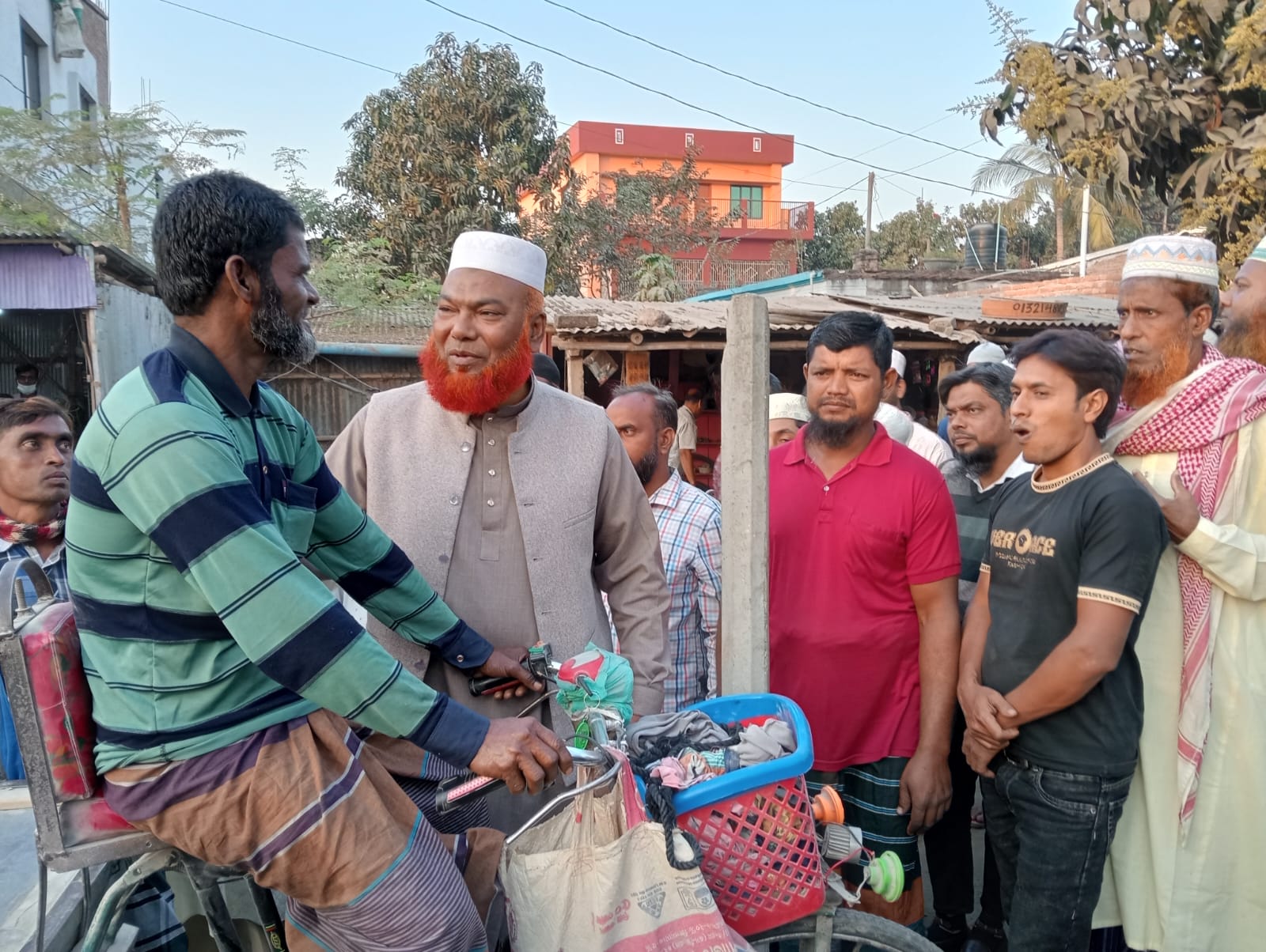 মেহেরপুরের আমঝুপিতে জামায়াতে ইসলামীর গণসংযোগ