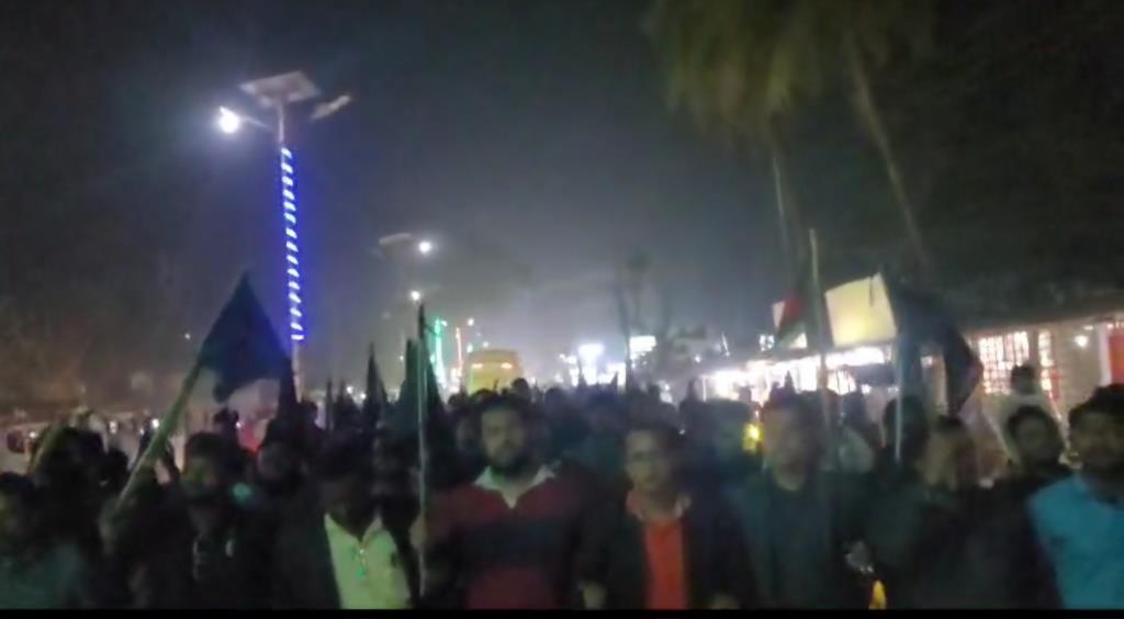ঝিনাইদহে আ.লীগের কর্মসূচির প্রতিবাদে বিএনপির বিক্ষোভ
