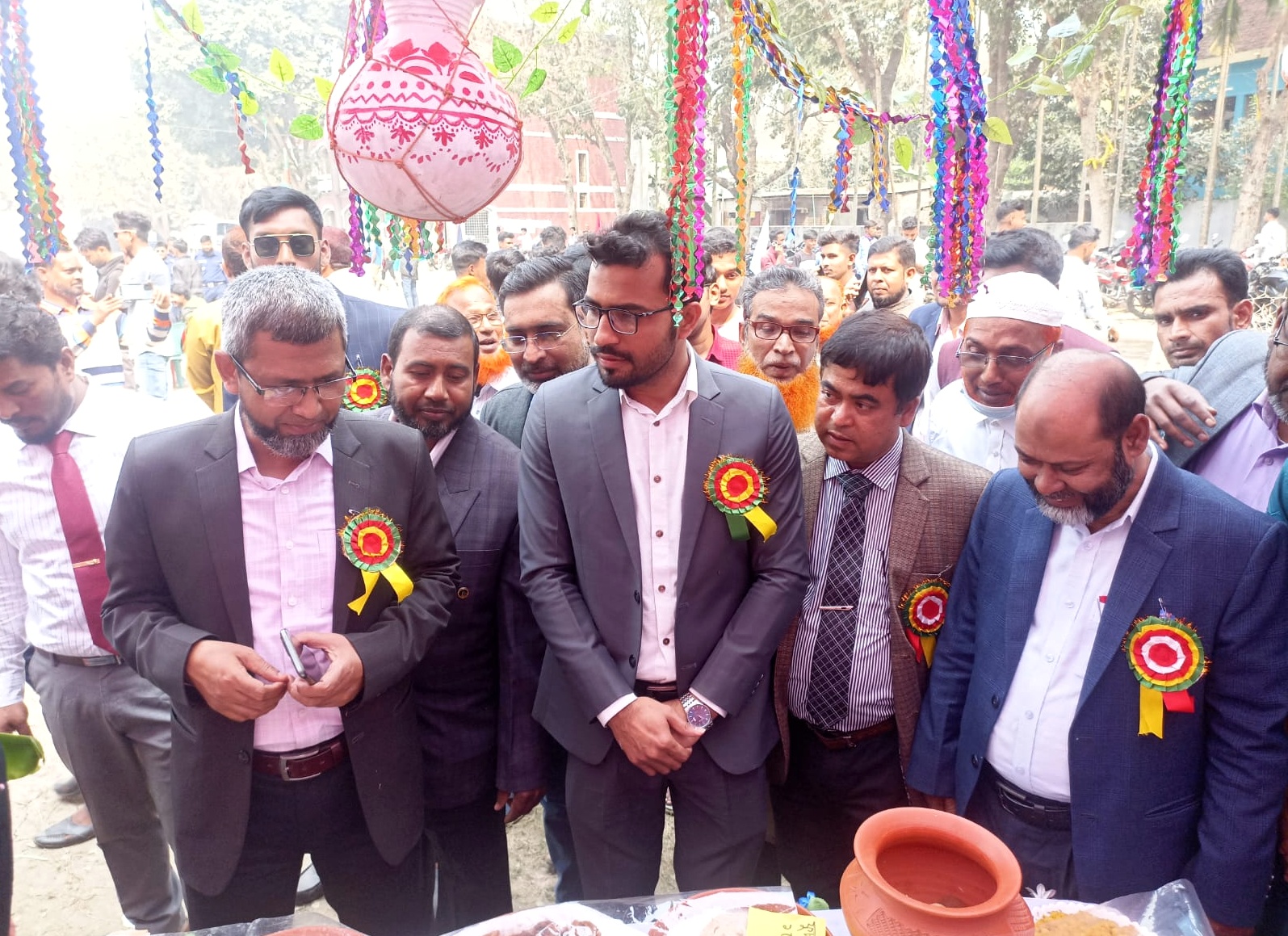 গাংনী সরকারি ডিগ্রি কলেজে পিঠা উৎসব