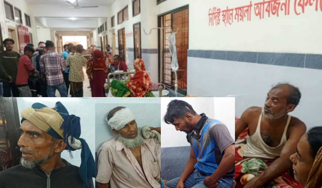 শৈলকুপায় দুপক্ষের দ্বন্দ্বে তুমুল সংঘর্ষ; আহত ৫০