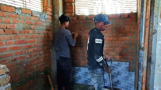 গাংনীতে জনস্বাস্থ্যের অধীনে ওয়াশরুম নির্মাণে অনিয়ম