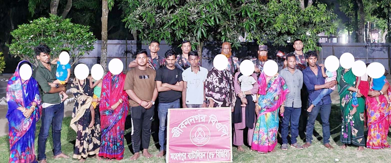 জীবননগর সীমান্তে বিজিবির বিশেষ অভিযান