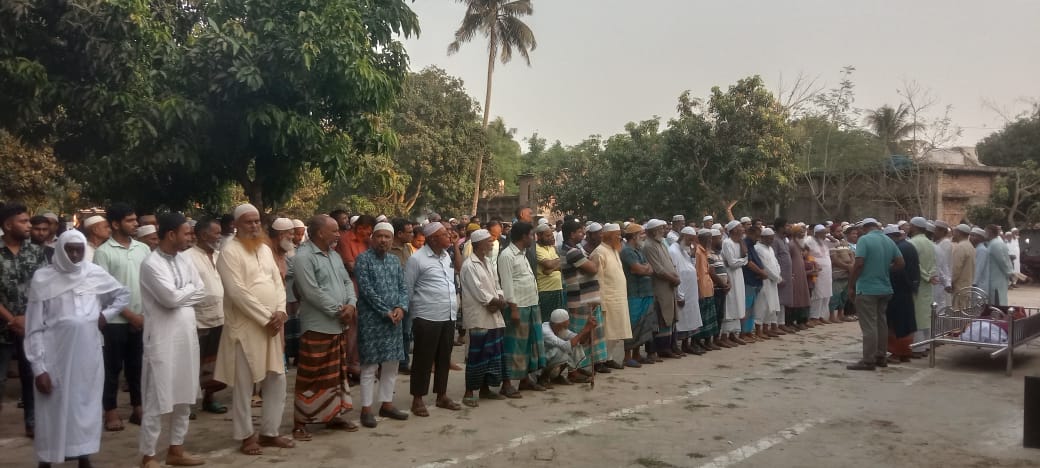 আন্দুলবাড়ীয়া বাজারের ব্যবসায়ী মিলনের পিতার ইন্তেকাল