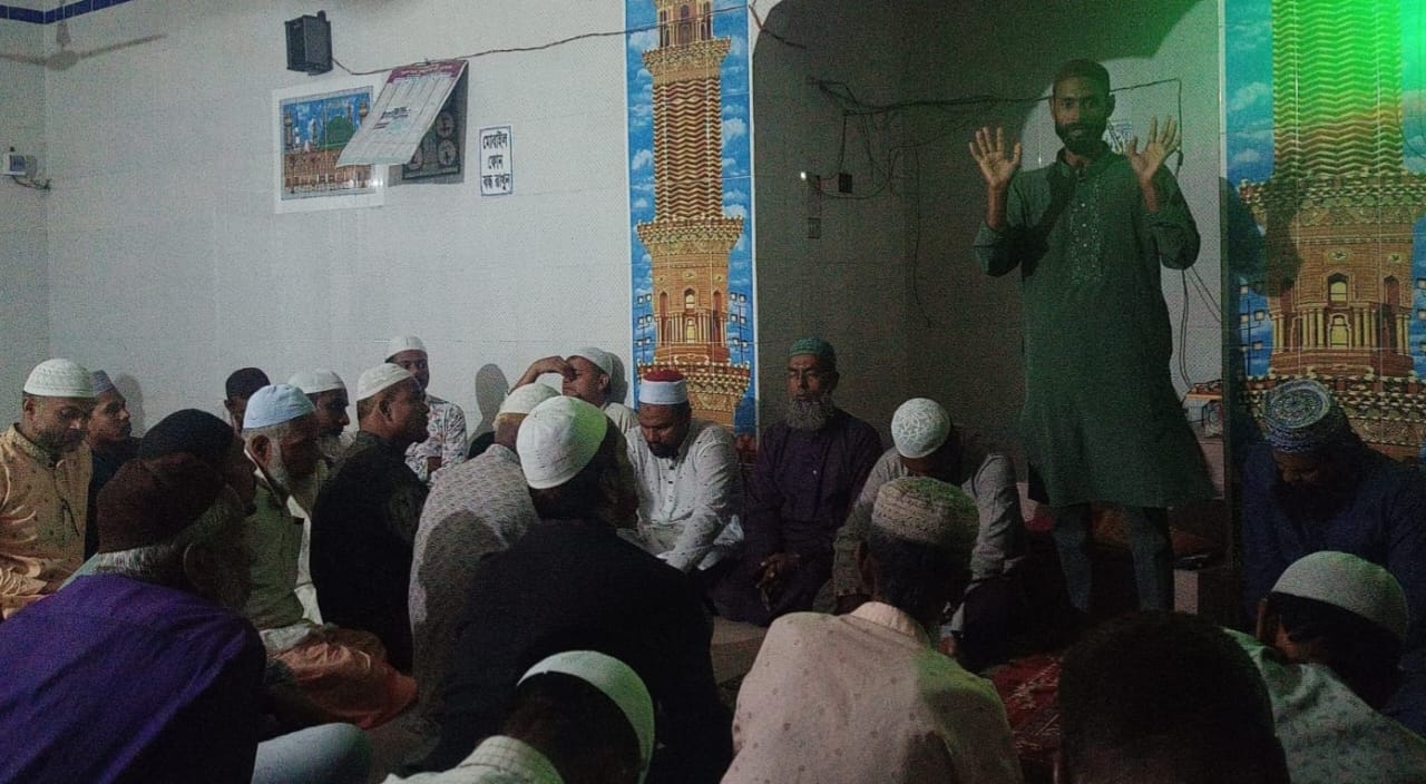 জামজামিতে জামায়াতের গণসংযোগ ও সাধারণ সভা